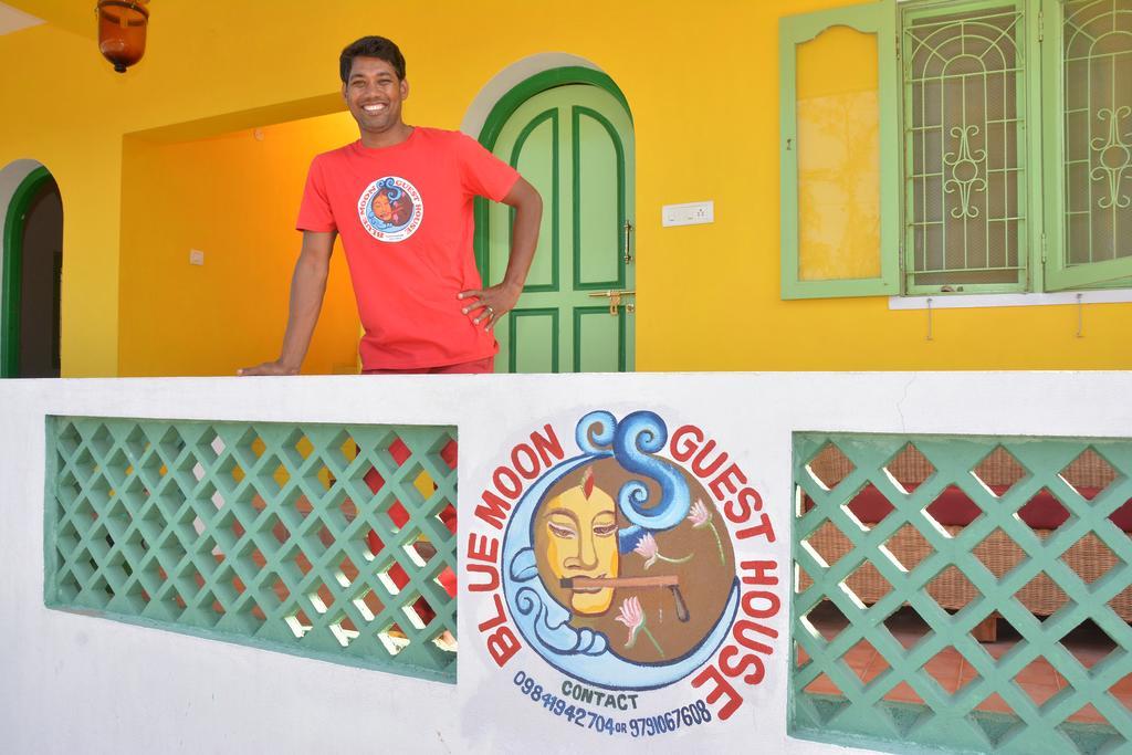 Blue Moon Guest House Mahabalipuram Eksteriør bilde